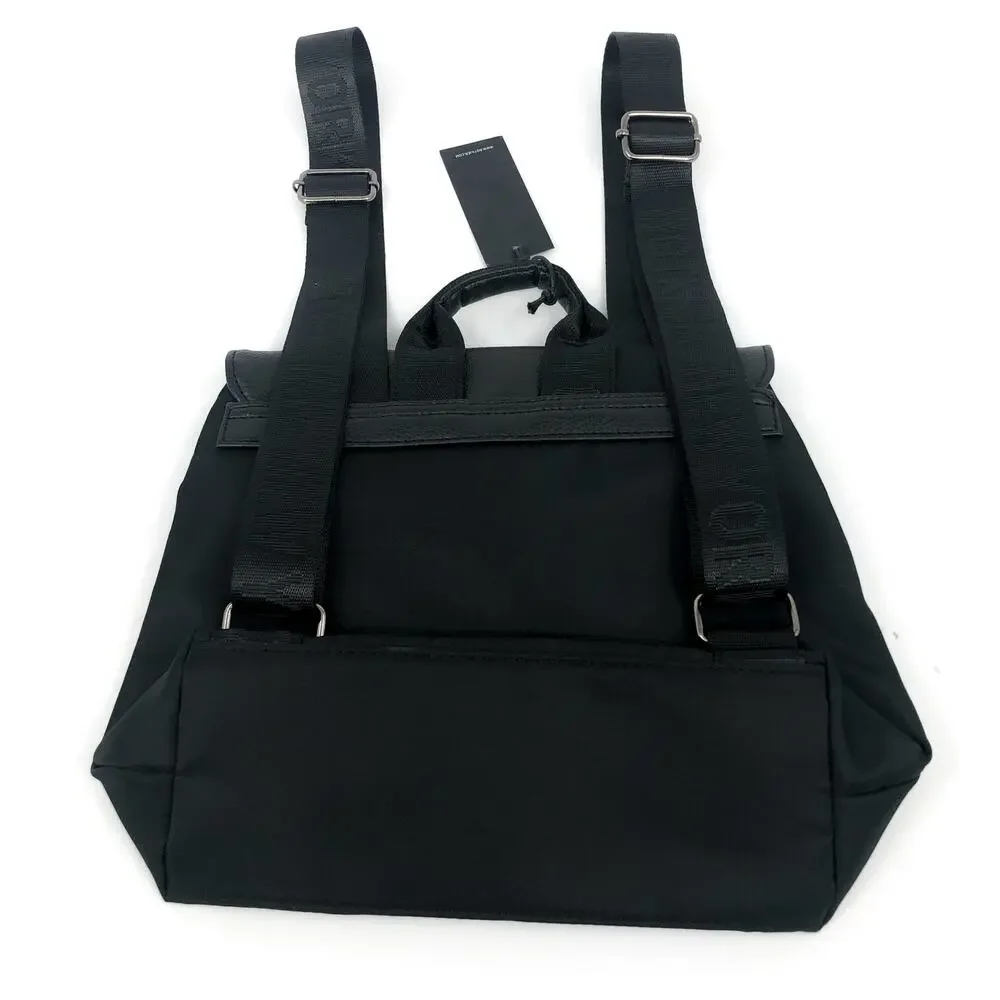 BOTKIER Women's Trigger Mini Nylon Backpack Black One Size Lightweight NWT